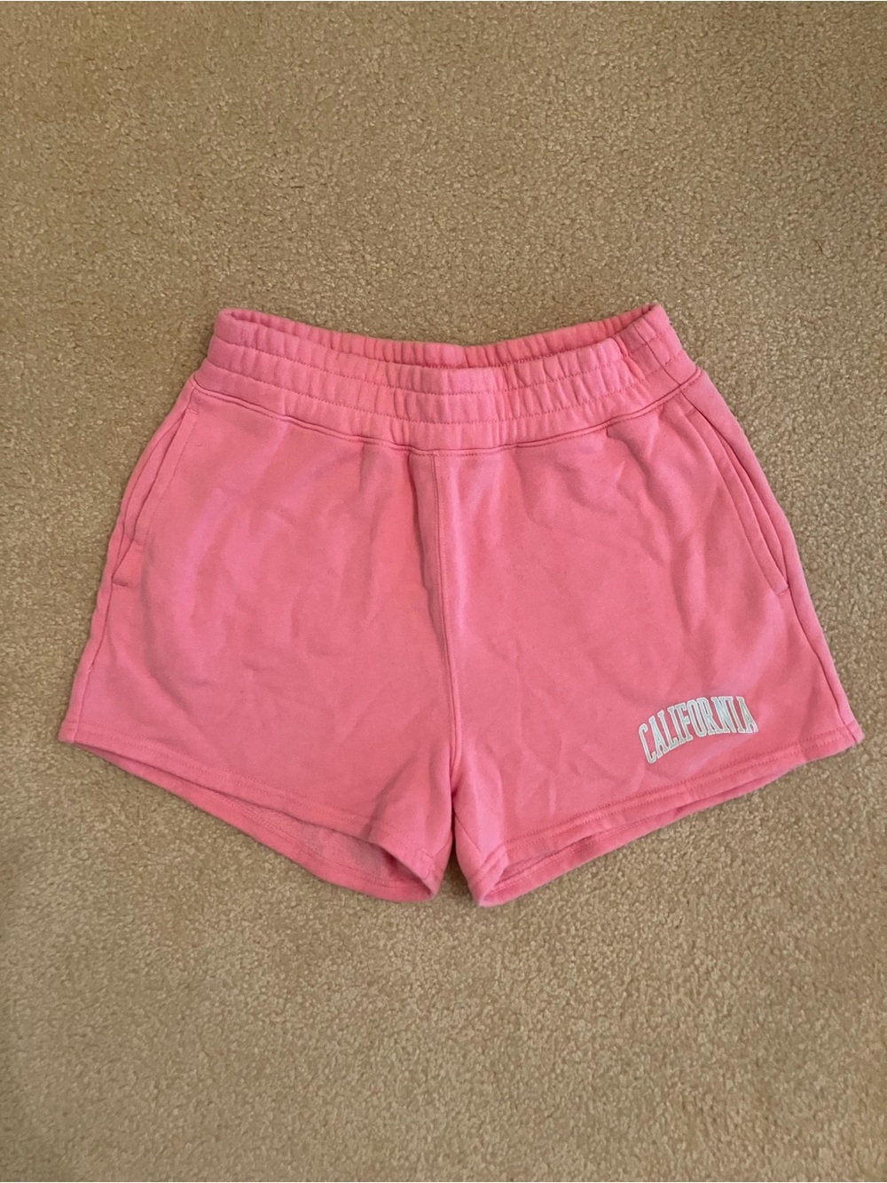 Hollister California High Rise Pink Shorts